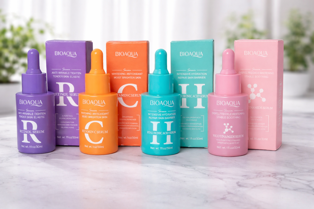 KIT BIOAQUA x4 Sérums Faciales