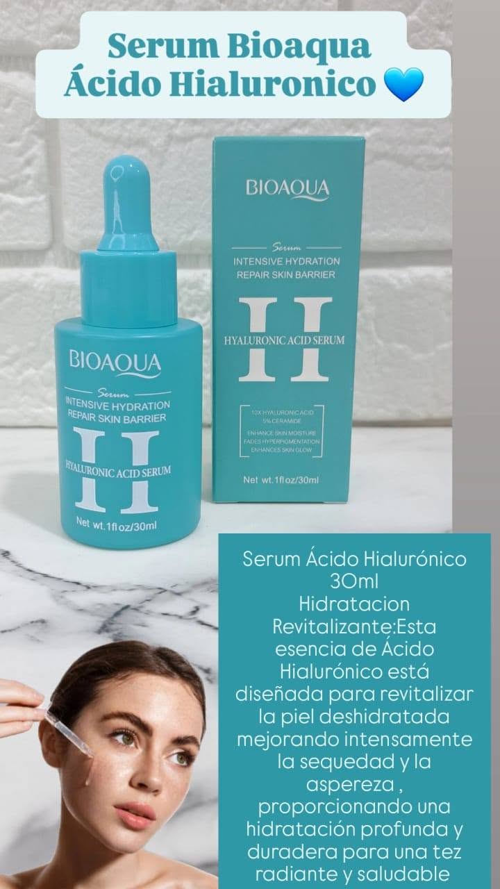 KIT BIOAQUA x4 Sérums Faciales